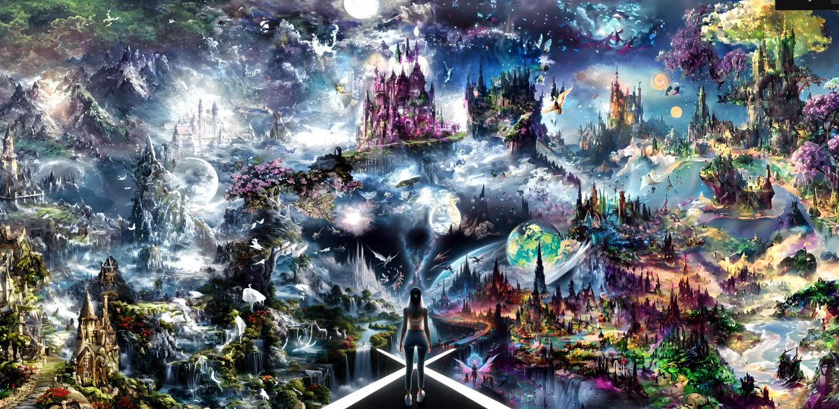 hexOnCanvas's tweet photo. "The Limit Does Not Exist"
(made with @runwayml's #InfiniteImage -- iteration 3)
#aiArt #aiArtCommunity https://t.co/xXcNfGcCkG