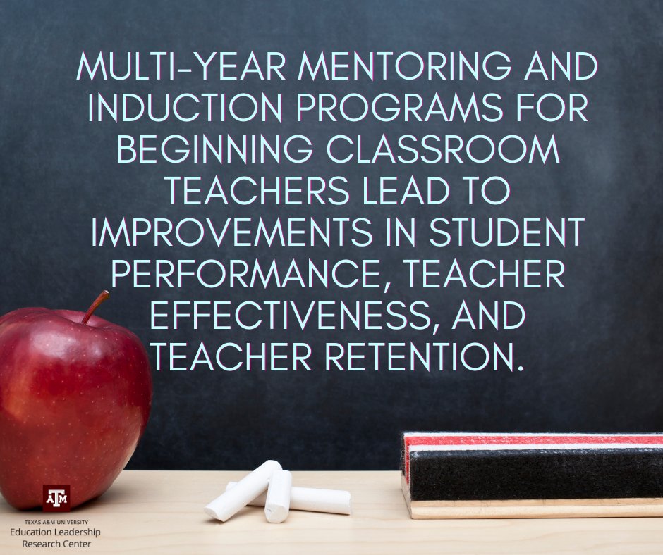 Implementing a mentor program is not required but highly recommended. 

Learn more about our mentoring and coaching academy at elrc.tamu.edu/mentoring-coac…