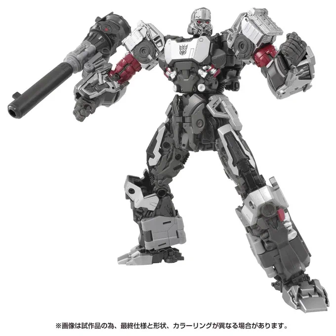 コンセプトアートメガトロン、どういう設定にして遊ぼうかと考えたけどネメシスプライムが異次元から呼び出した存在とかでも良いかもしれない(もしくは逆)