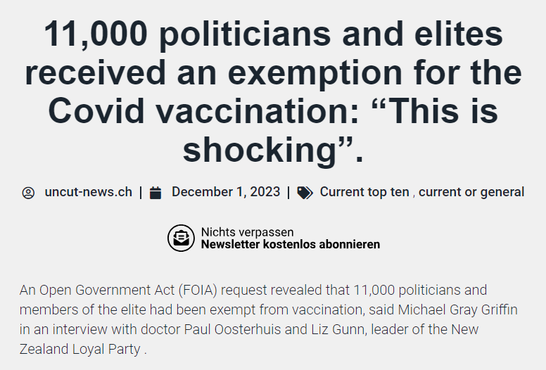 How many exemptions were approved in Canada and how many were politicians?