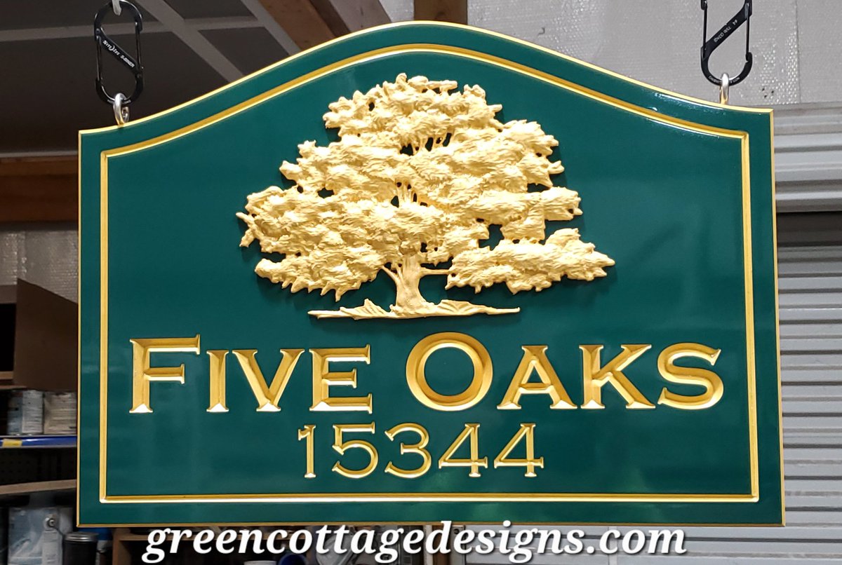 Custom Outdoor PVC Signs by greencottagedesigns.com Waterproof PVC Signs #LakePlacid #HawleyPA #JeffersonvilleVT #wintergreen #mountainvibe