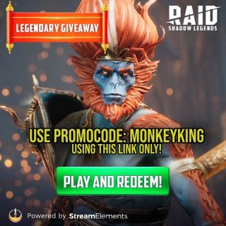 It finally happened: This weekend's stream is sponsored by RAID SHADOW LEGENDS!

If you use this link and get to level 25, I get 5 Billion dollars or less, guaranteed! 

strms.net/raid_jomajorsh