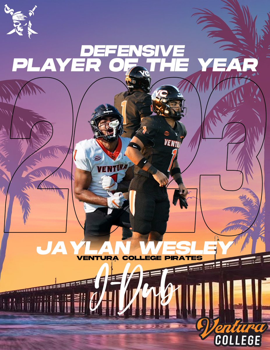 jaylanwesley10's tweet photo. Blessed to be named "Defensive Player Of The Year🏆
@CoachMoose @VCPirateFB https://t.co/7W9TDK1caw