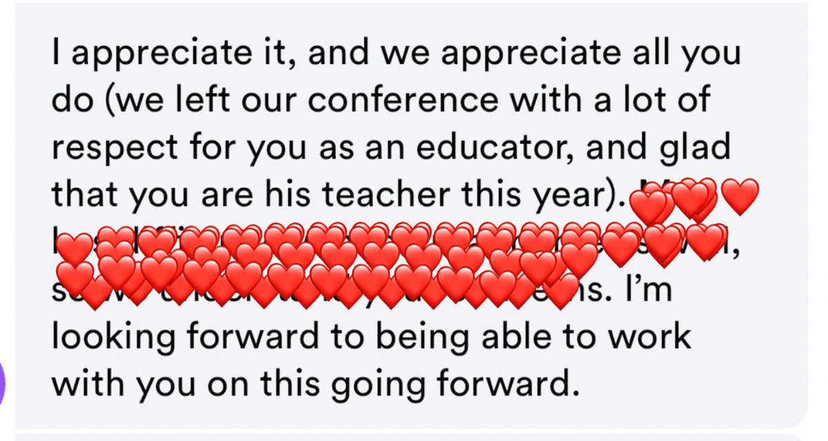MrJacobDenning's tweet photo. What a boost of confidence. This is what keeps me going ❤️ 
#education #educator #3rdgrade #firstyear #teacher https://t.co/Rw3AEdaFZB