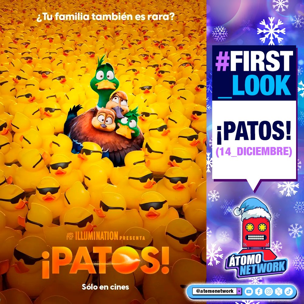 pixelatomicoyt's tweet photo. #PatosPelícula de @UniversalMX tendrá un preestreno este 10 de diciembre. La película, si bien llegara este 14 de diciembre, obtiene un preesteno similar al del #GatoConBotas2 ¿Listos para volar? https://t.co/IGFX2oLSo9