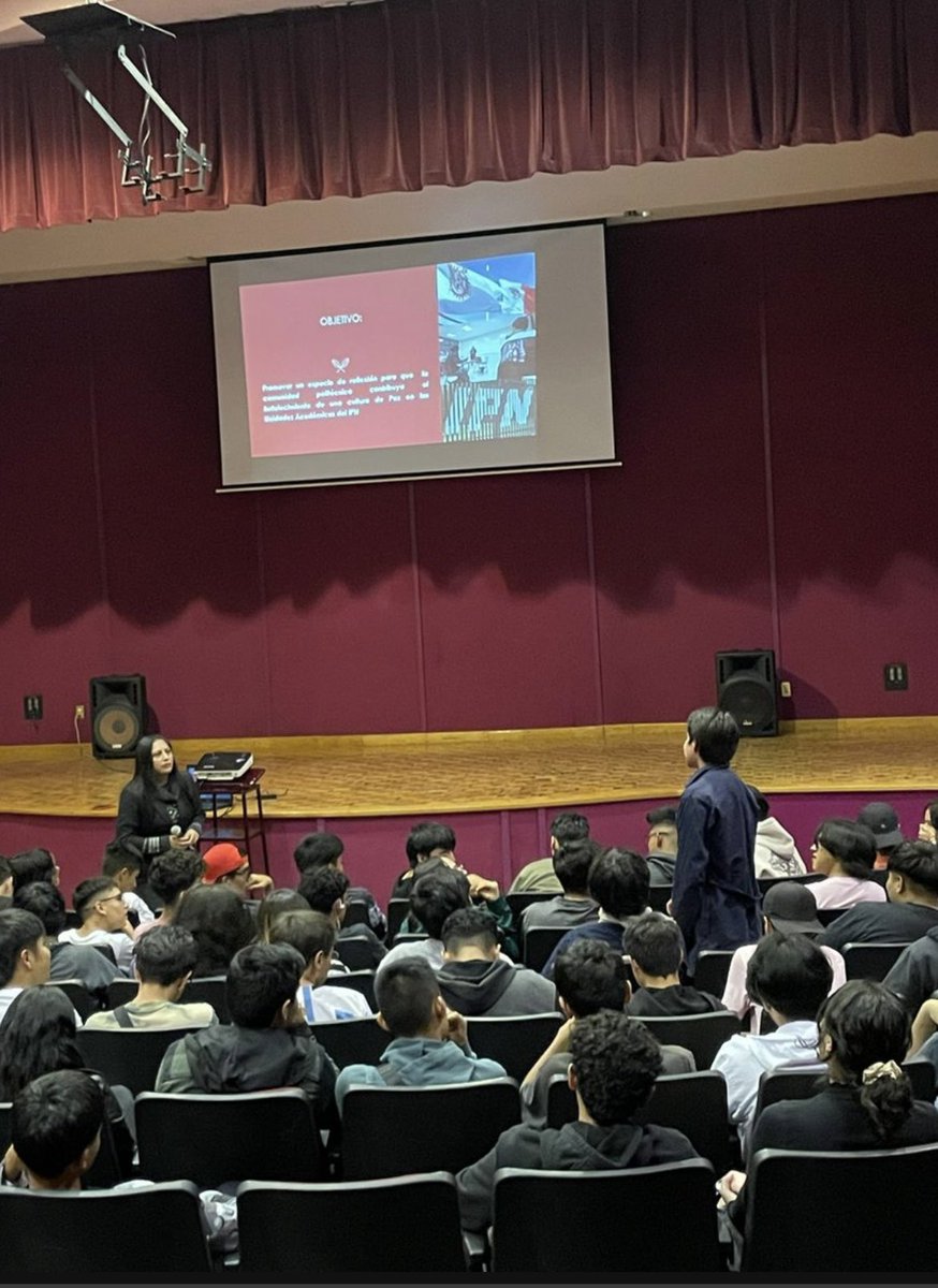 IPN_CECyT_08's tweet photo. Hoy en el CECyT 8 se tuvo la Jornada para la prevención de la Violencia de Género, con platicas y talleres informativos, en las cuales nuestros alumnos estuvieron muy interesados. ¡Gracias por su participación! #CECyT8contralaviolencia
@IPN_MX @GeneroIPN https://t.co/BoOARVzcGl