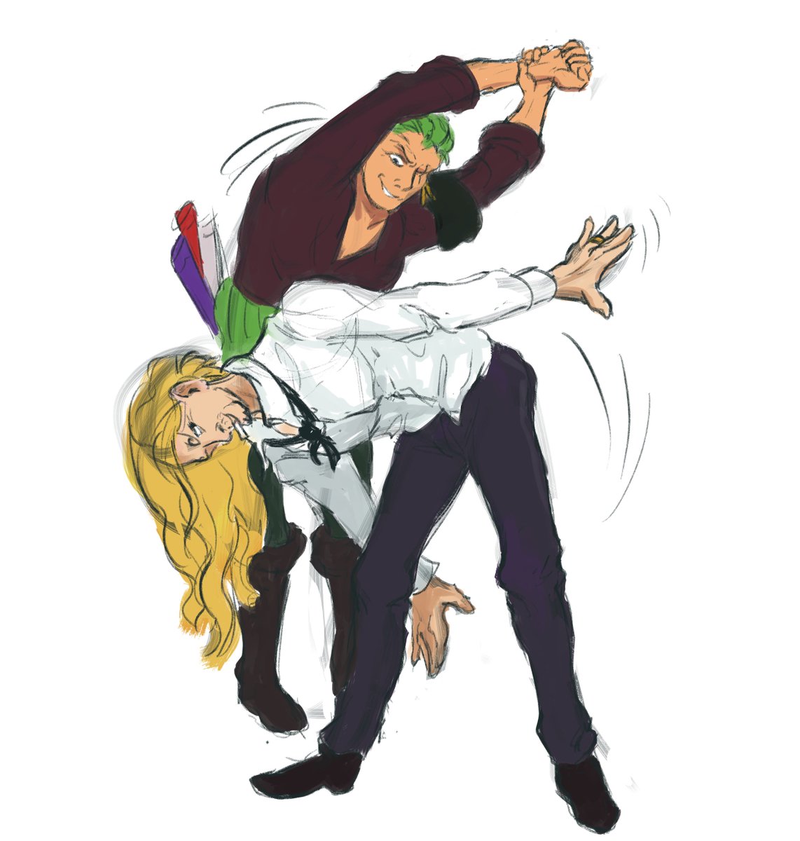 Zosan day 5: 40 yr old Zosan #ZoSanWeek2023 two old ish men have a stretching contest