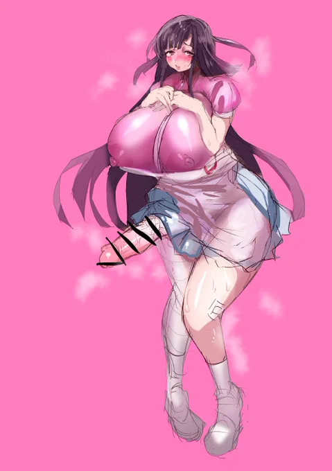 フォロワーさんのとがびゃく見て感化されたのでスーダンで一番好きなオンナを描きました 