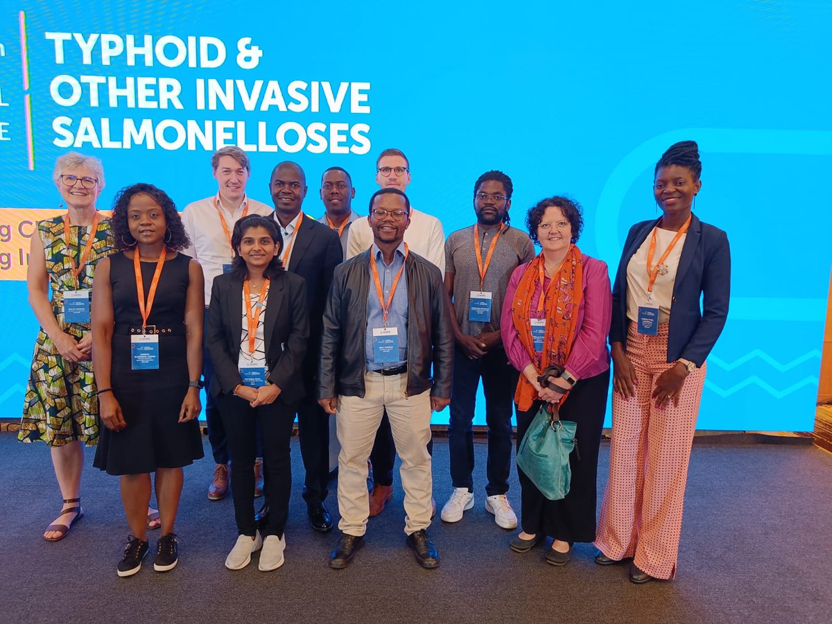 Team Malawi in our Salmonella-happy-place, enjoying hanging with our favourite #Salmonella pals from all over the world in Rwanda. Exciting progress being reported, and even more possibilities ahead for tackling #iNTS and #typhoid. <a href="/VacciNTS/">Vacc-iNTS project</a> <a href="/PreventTyphoid/">Take on Typhoid</a> #VaccinesWork