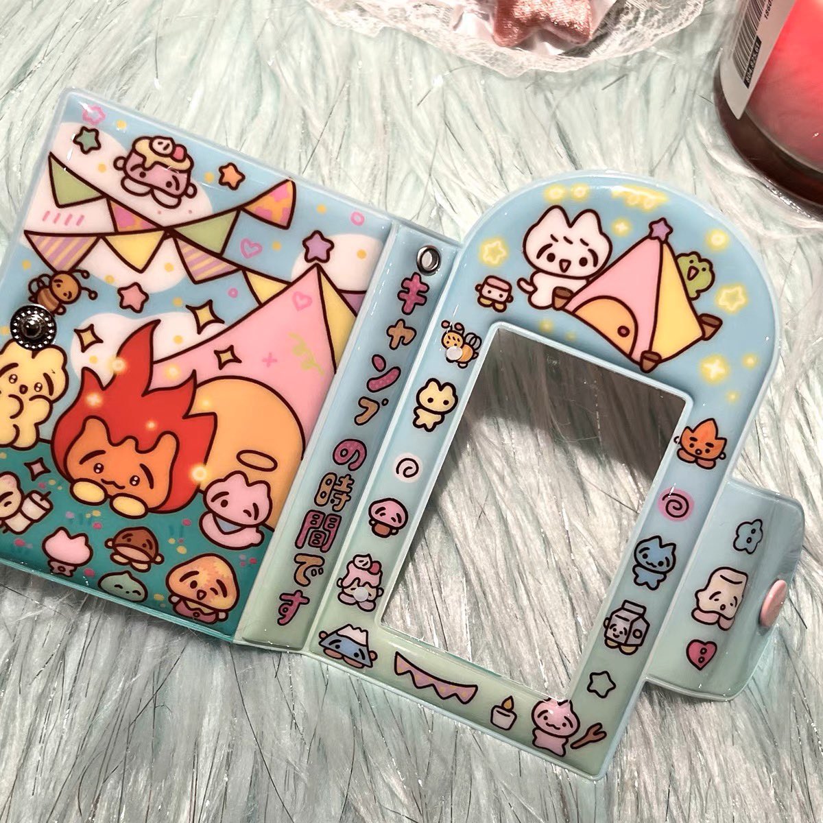 wts // want to sell

collect book holder yao campfire [preloved] 

꒰💰꒱ IDR125.000
꒰🏠꒱ surabaya
꒰❗️꒱ inc pack + adm
#. pc photocard kolbuk 1p cahol card