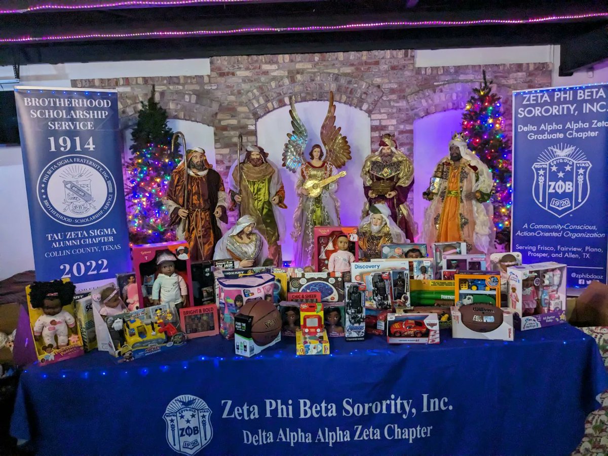 monigo007's tweet image. Thank you to the Collin County Blue and White family and Divine 9 for supporting our annual toy drive. This year all the toys went to support the very deserving children of Frisco Boys and Girls Club!

#ServiceIsWhatWeDo