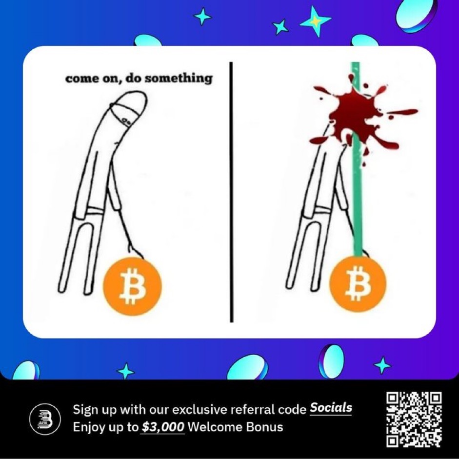 👇 My favorite #Bitcoin bull run #meme! Share yours in the comments! 💬  #BitMart #cryptomemes #BTC