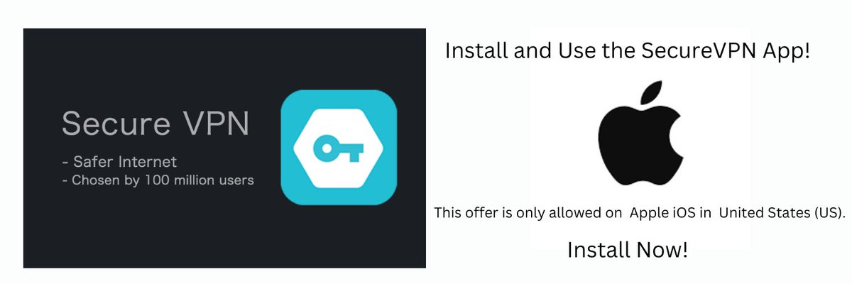 robertaanderso's tweet image. #Install and Use the SecureVPN App! 
sites.google.com/view/vpn-secur…
#secureVPn
#VPN
#Use only usa
#Apple io usa