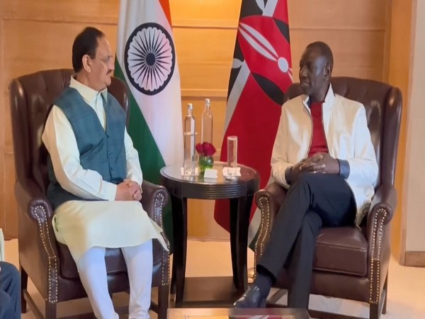 BJP National President JP Nadda meets Kenyan President William Samoei Ruto in New Delhi

Read @ANI Story |  aninews.in/news/world/asi…
#BJP #JPNadda #Kenya #KenyaPresident #WilliamRuto #NewDelhi