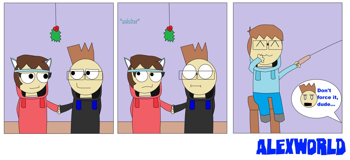AlexofAlexworld's tweet photo. We all have one friend who would do this.
New character: Katie, inspired by @KBearhusky
#comics #comic #Alexworld https://t.co/FIbocTaBR9