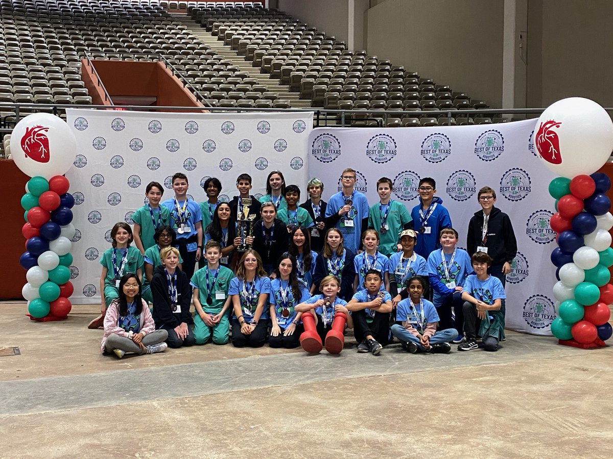 424wired's tweet image. Our @WBI_Timberwolf WIRED Robotics Team finished 3rd Place in both Robot and BEST Award at the Texas BEST Regional Championship!!!  We also earned our first Top Gun Award (highest scoring round)! #BESTRobotics
#WIREDSurgicalAdvancements
#CuttingEdgeTechnologies
#IncisionDecision