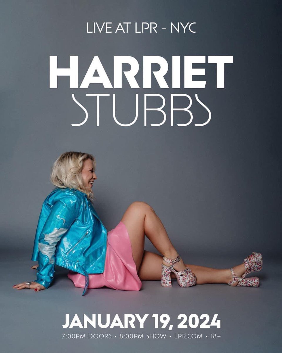 Mark your calendars!!! @harrietstubbs  LIVE at @lprnyc!! @Leitmotiv_Arts @ParacademiaInc @GalleryMCNYC @AlmaMicicMusic @ralemicic @LMCC @herearts @Kennypeagler @bangonacan @carnegiehall @LaMaMaETC @aaronmyers @sandysoulsista @BGFilharmonija