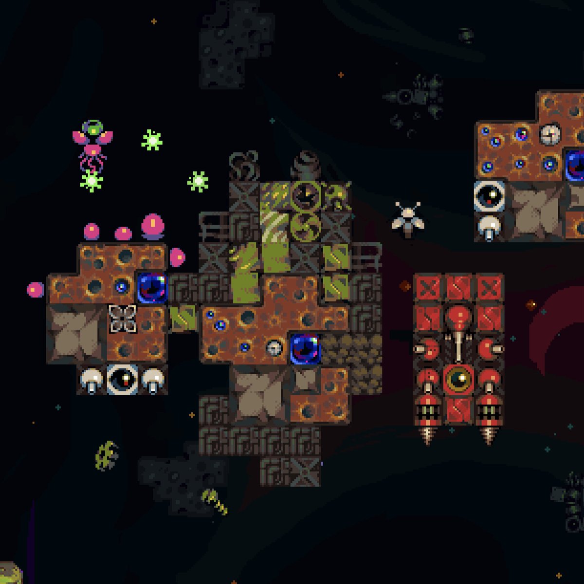 Another vedio game mockup .
I feel powerless. hope i learn to scale my game smaller next time.
#pixelart #indiedev #ドット絵