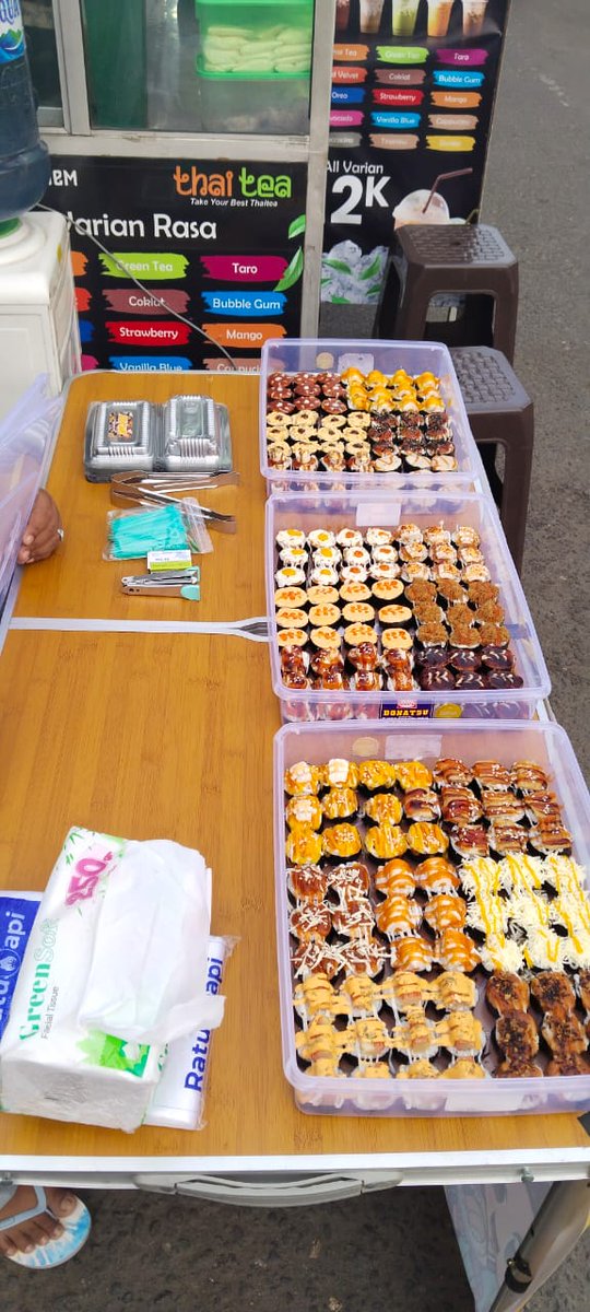 Ar_Riee's tweet photo. @jogmfs Sushi kakk.... Buka jam 16.30 di Kampung Kuliner Langenastran (Alkid) depan Rumah Wayang https://t.co/fIlPrClIfC