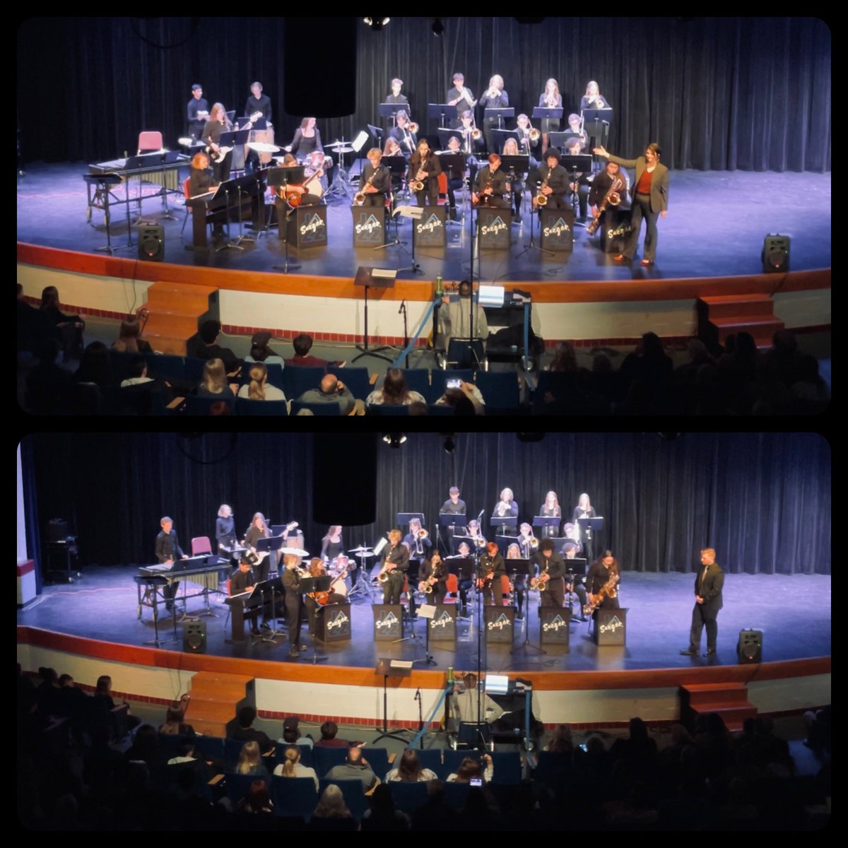 saegerbands's tweet photo. Great concert tonight, #SaegerJazzBand, #SMS7thGradeBand, &amp; #SMS8thGradeBand!  We are proud of your hard work, your performances, and your professionalism this evening! @fhcspartanbands @ArtsFhsd @SaegerMiddle @SpartanEncore https://t.co/wT6Mgx4lWs
