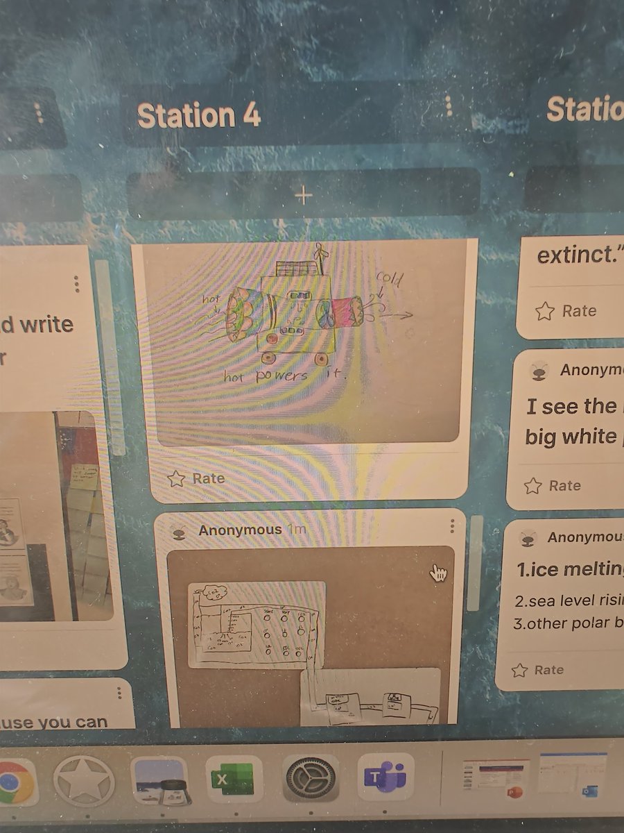 sasdart's tweet image. Loved using #chatstations with my G4 students, thanks to @cultofpedagogy &apos;s JG. The students had a great time moving between stations, collaborating, and engaging with each activity relating to #climatechange and used @padlet to record their findings