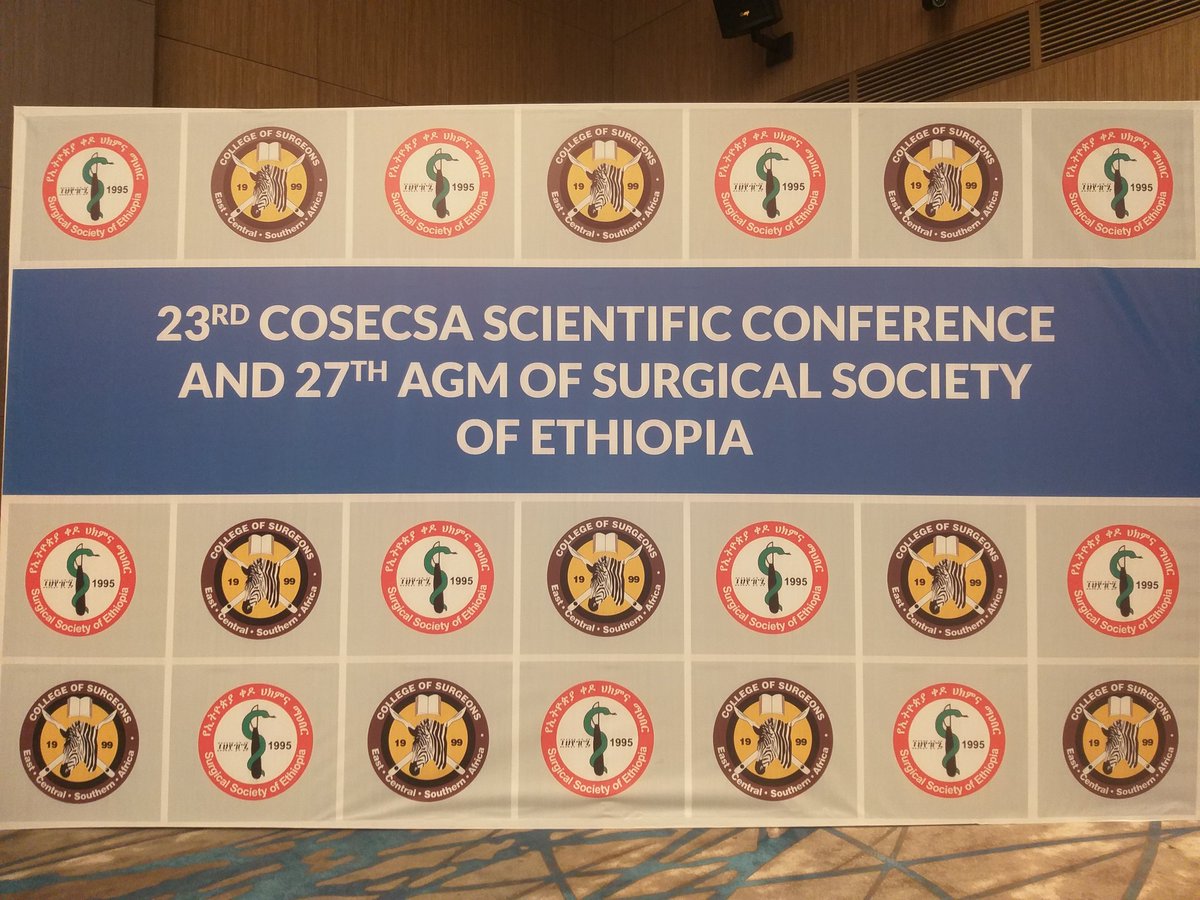Only minutes left until the most momentous surgical conference on the continent, COSECSA2023! Join us now for a gathering of surgical brilliance. #COSECSA2023
#SurgicalSocietyOfEthiopia
#AnnualGeneralMeeting
#SurgicalExcellence