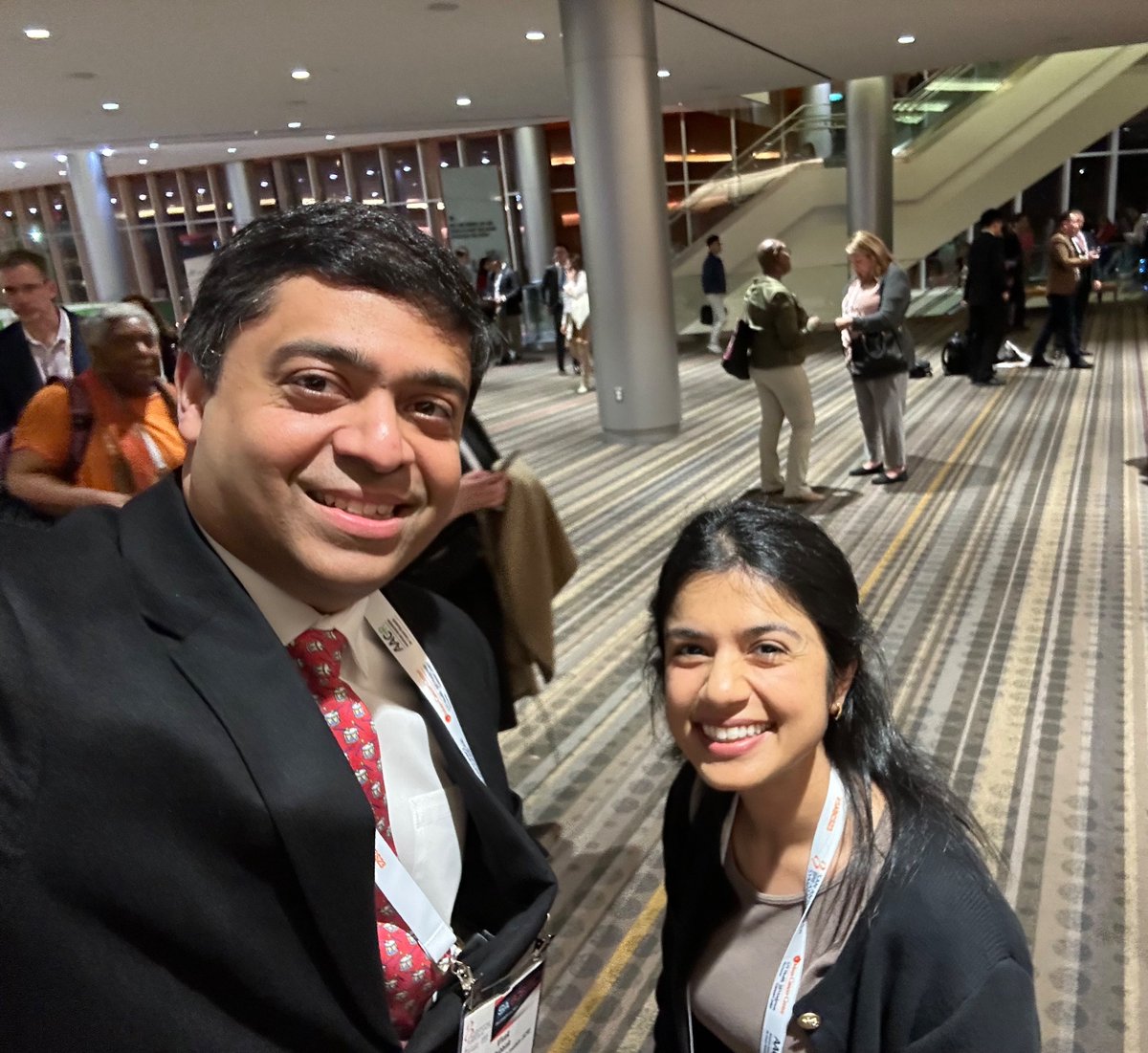 Such an honor to meet one of my heroes, Dr. <a href="/VivekSubbiah/">Vivek Subbiah, MD</a>!