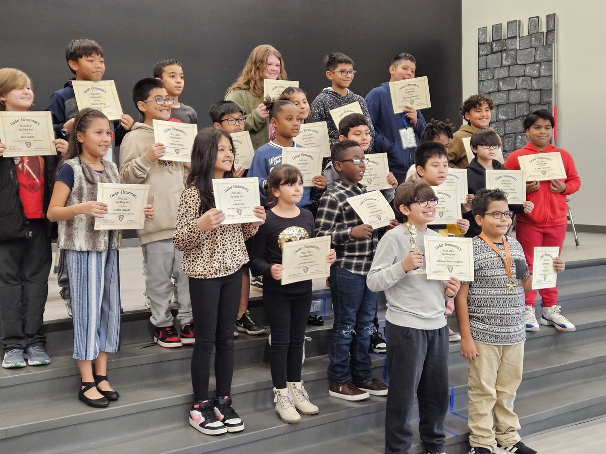 Such a great day <a href="/CFISDLieder/">Lieder Elementary</a>.  I learned about "Tacticle Town" which helps our visually impaired students, we had a hydroponic gardening club meeting, and a spelling bee!  All before 11am!!