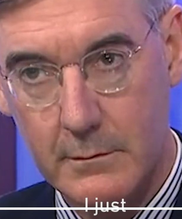The unacceptable face of evil on BBCQT.
the Devil is <a href="/Jacob_Rees_Mogg/">Jacob Rees-Mogg</a> real God.