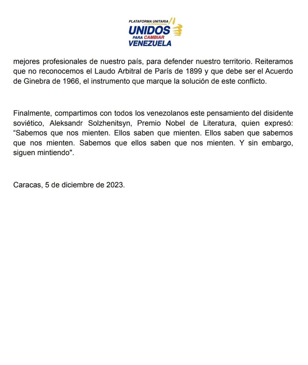 El pasado domingo las calles, de todo el país, se expresaron con su silencio: todos fuimos testigos de que el venezolano aprendió a usar el voto para premiar, pero, también, para castigar a quienes, durante más de 24 años, se han burlado de la voluntad de cambio de la mayoría del
