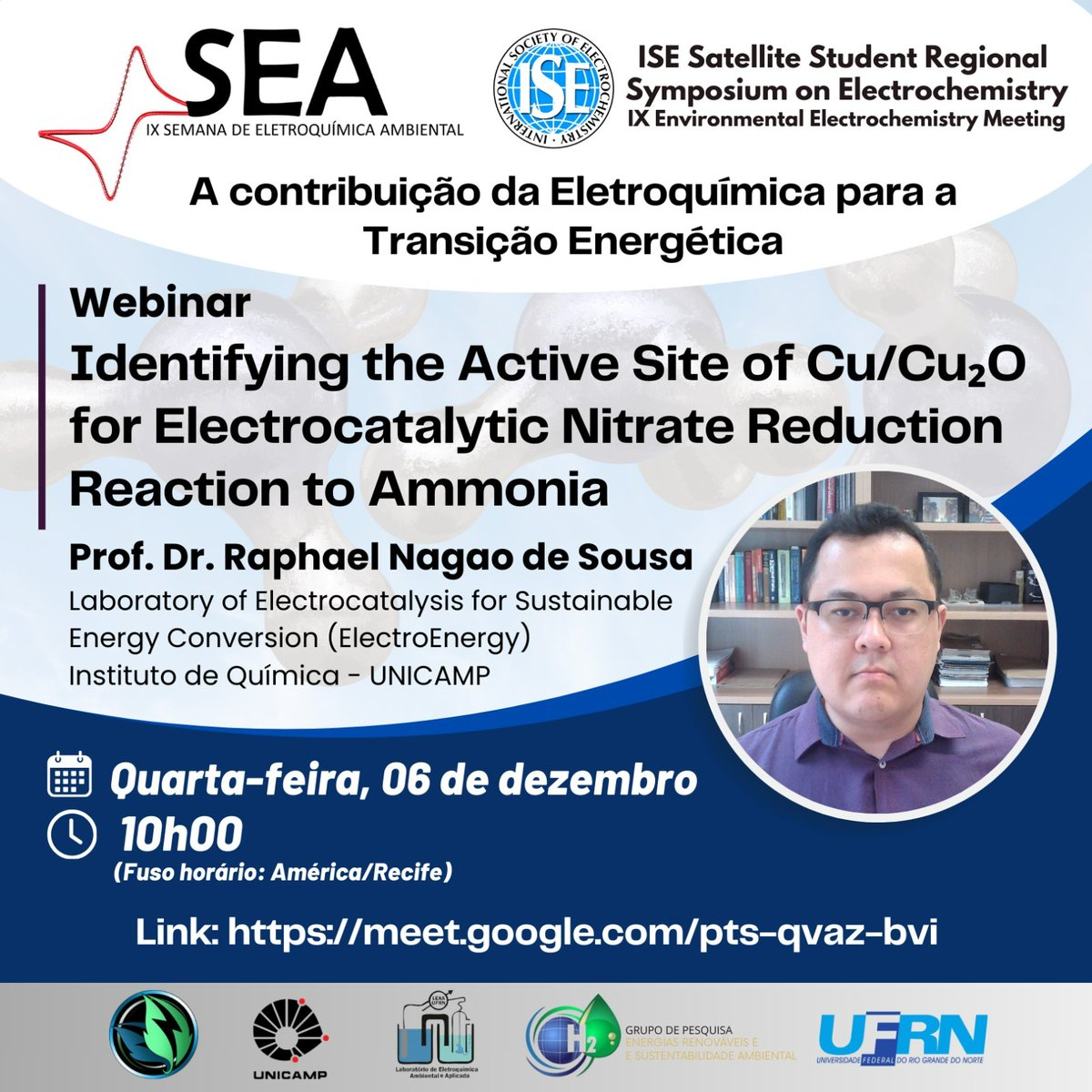 Semana de Eletroquímica Ambiental - UFRN