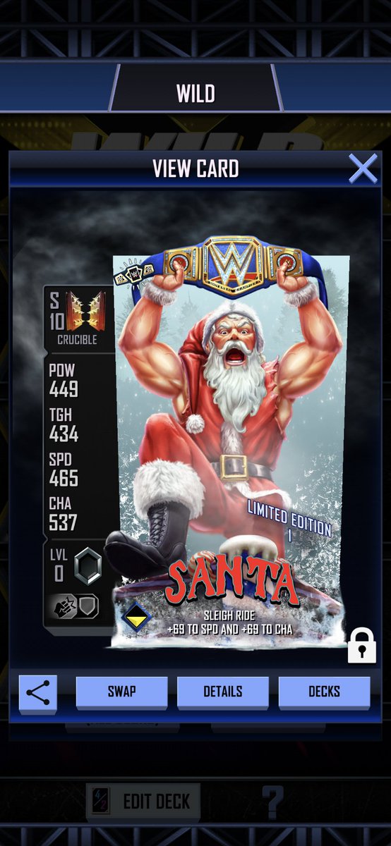 hitman1428's tweet photo. My claim to fame #1 @WWESCNews  @WWESuperCard @SUPERZOMGBBQ https://t.co/KcuUQSshAV