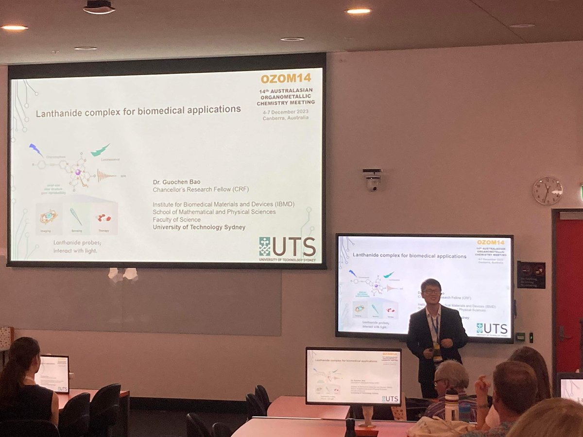 Day three Session 2 started with some great talks by Sumiyyah Hameed, Andrea O’Reilly <a href="/oreilinorganic/">Andrea O’Reilly</a> and Guochen Bao <a href="/GuochenBao/">Guochen Bao</a>.
