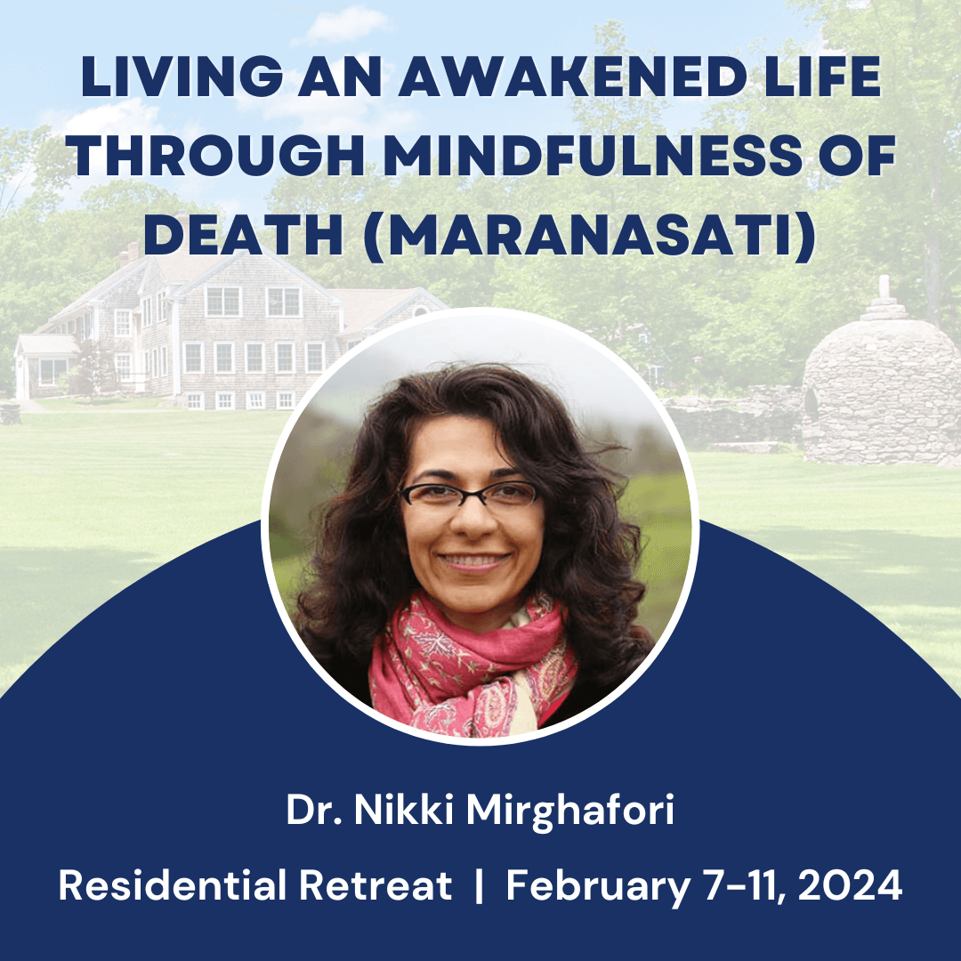 Join me for a four day residential retreat at the Barre Center For Buddhist Studies Feb 7-11, 2024. A few spaces left. Register here: bit.ly/46LElRo