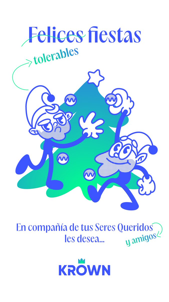 KrownCreates's tweet image. Se acercan las Fiestas! Y queremos aprovechar para agradecer a todos aquellos que han estado a nuestro lado, acompañando y apoyandonos en este nuevo camino que estamos comenzando. !Muchas gracias por estar! Los vemos del otro lado!

#felicesfiestas #feliznavidad #felizañonuevo