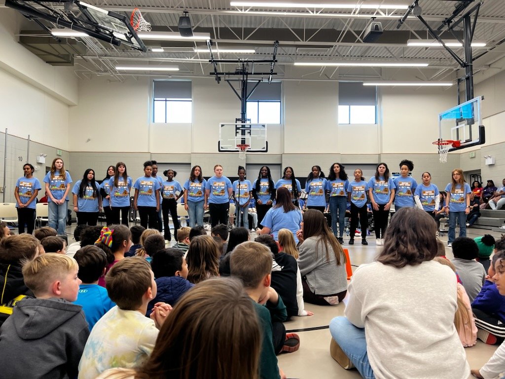 GMS Choir had so much fun visiting Silver Lake and Cannon Elementaries today! Thanks for being great audiences! <a href="/canSTEMmusic/">Cannon Music</a> <a href="/GCISDFineArts/">GCISD Fine Arts</a> <a href="/GrapevineMiddle/">Grapevine Middle</a>
