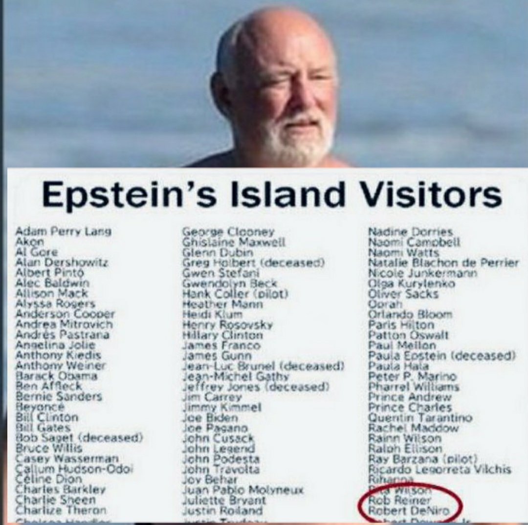 What was meathead doing at Epstein Island?