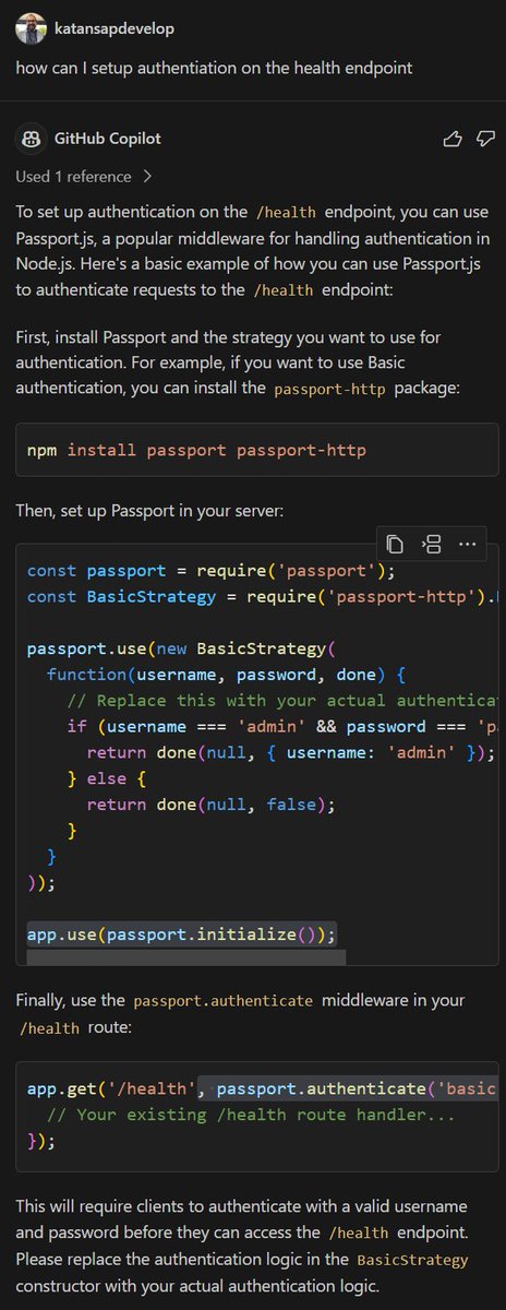 Signed up to Github Copilot yesterday &amp; been really pleased with the VS Code integration. Copilot Chat to generate test code, explain code so far has worked pretty well with CAP. It's like all the stuff I can't remember, on hand, when I ask