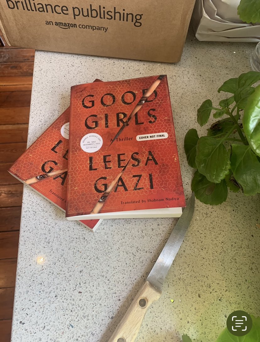 sraihofer's tweet photo. GOOD GIRLS by Leesa Gazi, translated by Shabnam Nadiya is out today! 🔪🩸📚@LeesaGazi @nadiya_shabnam 
#thriller #suspense #publication #booklovers #AmazonCrossing #kindle #KindleUnlimited https://t.co/fhk6b5sUIs