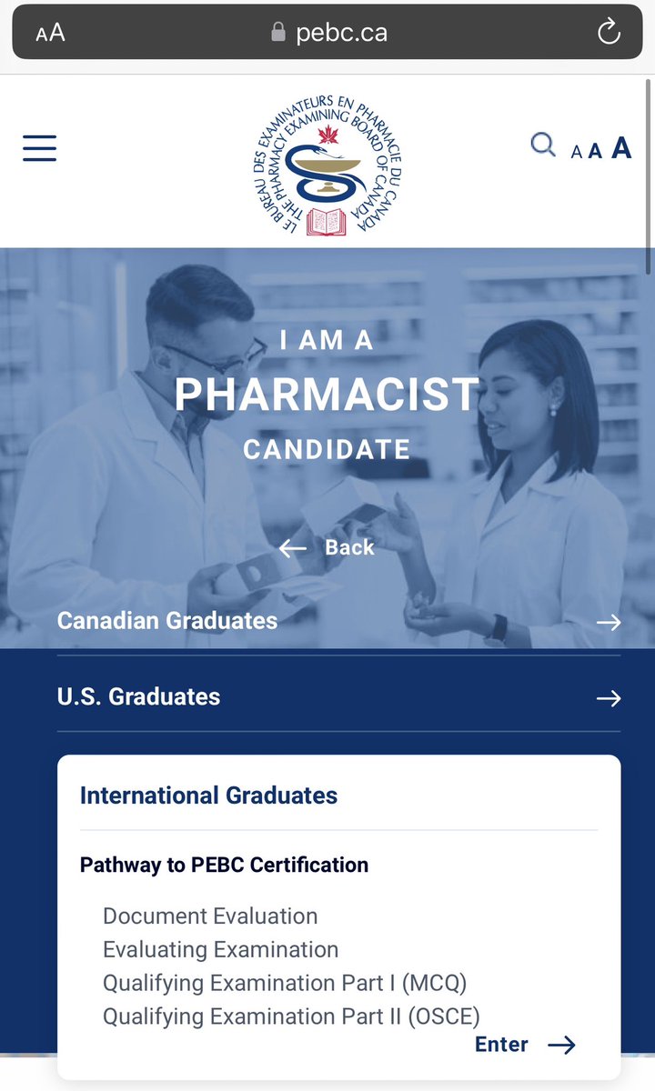So many people asking me about Pharmacy licensure in Canada. I suggest going to their official website here: pebc.ca/pharmacists/ce…

Nakalagay diyan yung steps &amp; qualifications. 💜