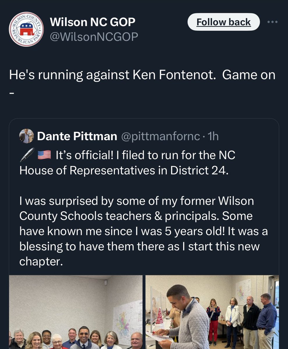 pittmanfornc's tweet image. It’s not a game to me.

It’s about my hometown. It’s about my neighbors. It’s about restoring common sense to our state legislature. 

Let’s keep it about issues, not games. 

Support our people-focused campaign here: secure.actblue.com/donate/pittman…