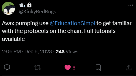 Dav2y_'s tweet photo. If you're new to crypto/defi check out this awesome product made by Dre himself @EducationSimpl https://t.co/xqfDL8PxKI