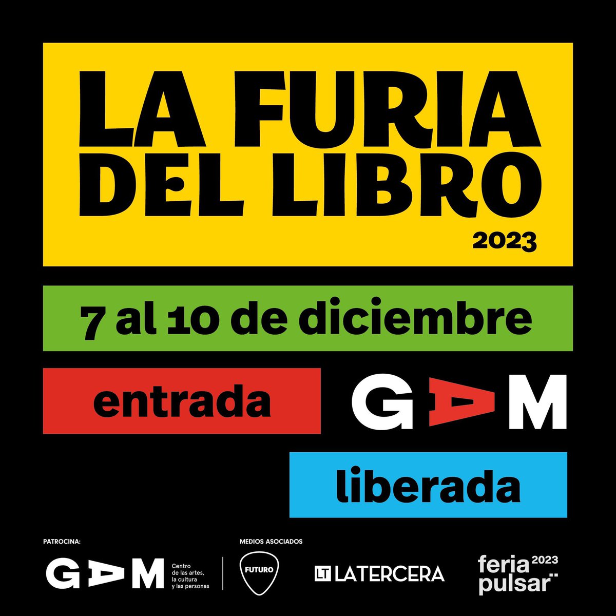 Nos vemos desde este jueves en <a href="/centroGAM/">Centro GAM</a> en <a href="/lafuriadellibro/">La Furia del Libro</a>