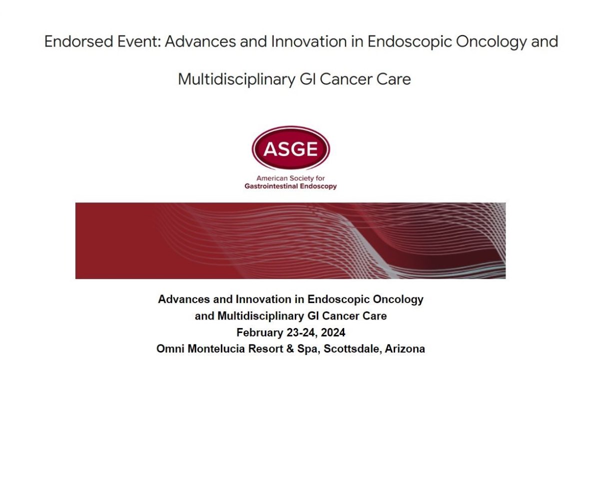 neilRsharmaMD's tweet photo. Feb 23-24 - 3rd annual innovations in gi oncology conference in beautiful Omni, phoenix Arizona 

 Early Registration Deadline: December 31, 2023
 to register:
 https://t.co/FF4QkAW2Ld

 #multidisciplinary
 #cancer
 #oncology
 #gastroenterology
 #endoscopy
 #GITwitter https://t.co/7nDbP8fHV4