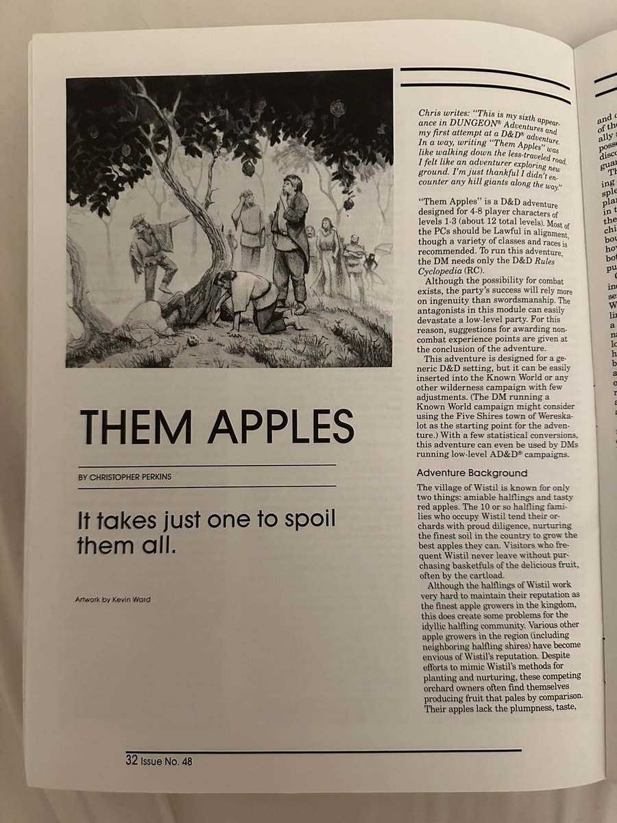 realityburn's tweet photo. @ChrisPerkinsDnD was feeling nostalgic and going through some of my Dungeon magazines and found a banger in the July/August 1994 issue!

#DungeonMagazine #ClassicDnD https://t.co/qiI2DQ5bvs