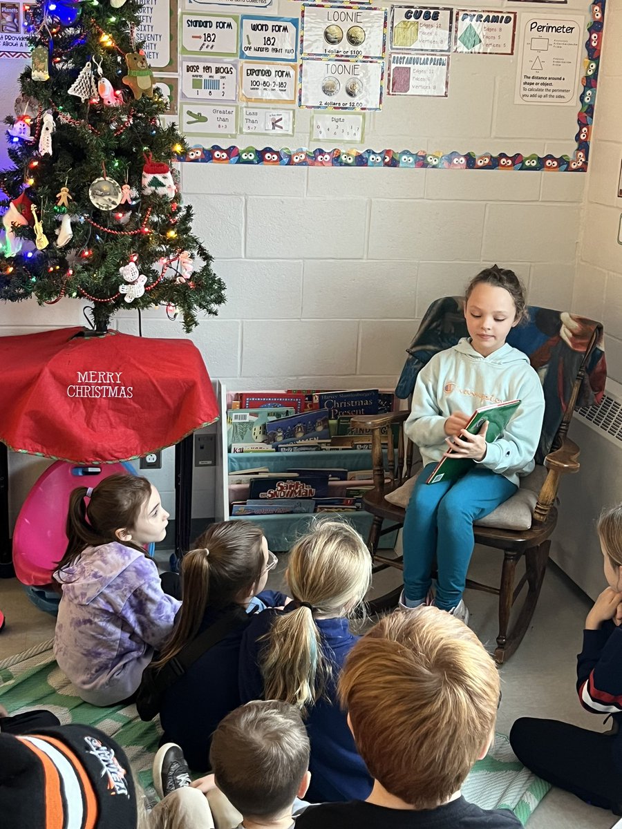 Some of our Christmas readers. Great job!