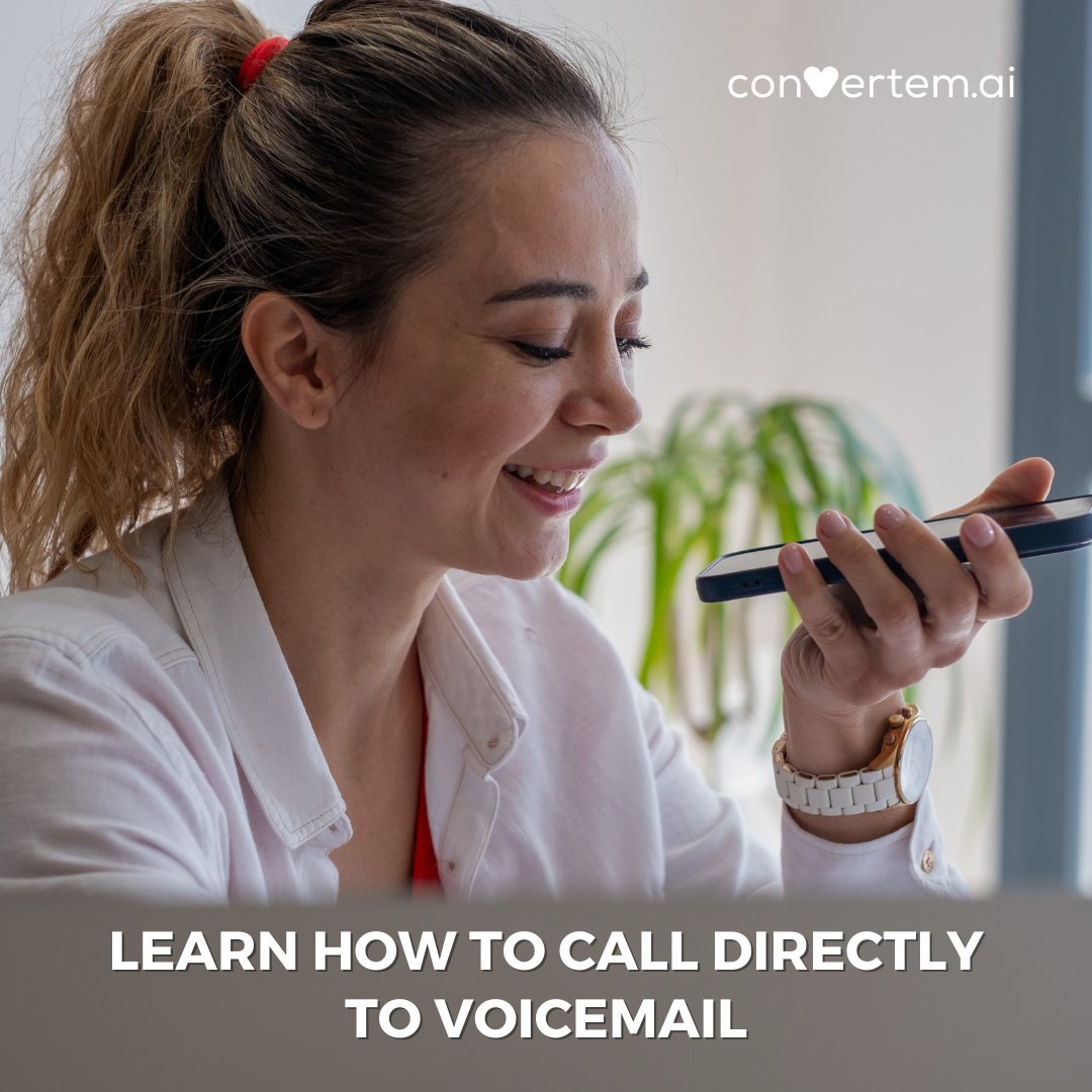 Convertemai's tweet image. Discover direct-to-voicemail calling with Convertem! 📞
No tricks, just server-to-server communication for efficient voice drops directly to leads&apos; voicemails. It&apos;s like sending a direct message in the world of calling. 🎙️
#Convertem #ConvertemAI #Voicemail