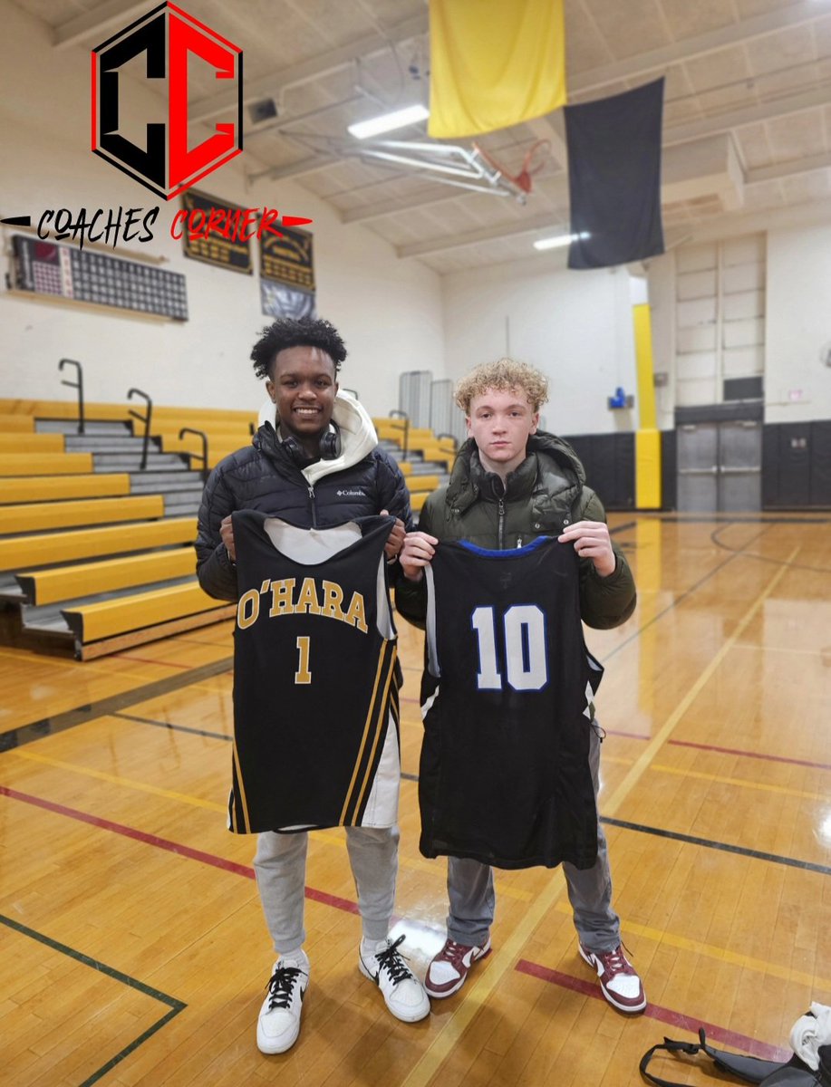 Coaches Corner ๐ (@coachescorner23) on Twitter photo ๐Jersey swap๐
Ryan Hill-CCA
Gavin Johnson-Cardinal O'Hara
<a href="/WNYAthletics/">WNY Athletics</a> <a href="/wnyhoopmania/">wnyhoopmania</a> <a href="/WNYVarsityBBall/">WNY Boyโs Varsity B-Ball</a> <a href="/Section6_NY/">Section 6 & Monsignor Martin Sports</a> <a href="/MonsignorMartin/">Pete Schneider</a> <a href="/centercourt42/">๐centercourt๐</a> ๐Jersey swap๐
Ryan Hill-CCA
Gavin Johnson-Cardinal O'Hara
<a href="/WNYAthletics/">WNY Athletics</a> <a href="/wnyhoopmania/">wnyhoopmania</a> <a href="/WNYVarsityBBall/">WNY Boyโs Varsity B-Ball</a> <a href="/Section6_NY/">Section 6 & Monsignor Martin Sports</a> <a href="/MonsignorMartin/">Pete Schneider</a> <a href="/centercourt42/">๐centercourt๐</a>