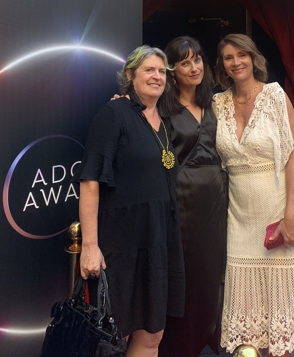 Bravo to the Uber talented <a href="/clairepasvolsky/">Claire Pasvolsky</a> for being a winner at the #australiandirectorsguild Awards last night for your sublime film #threechordsandthetruth truly deserved. Wonderful to share your moment in the light film #cinema #director #ADG