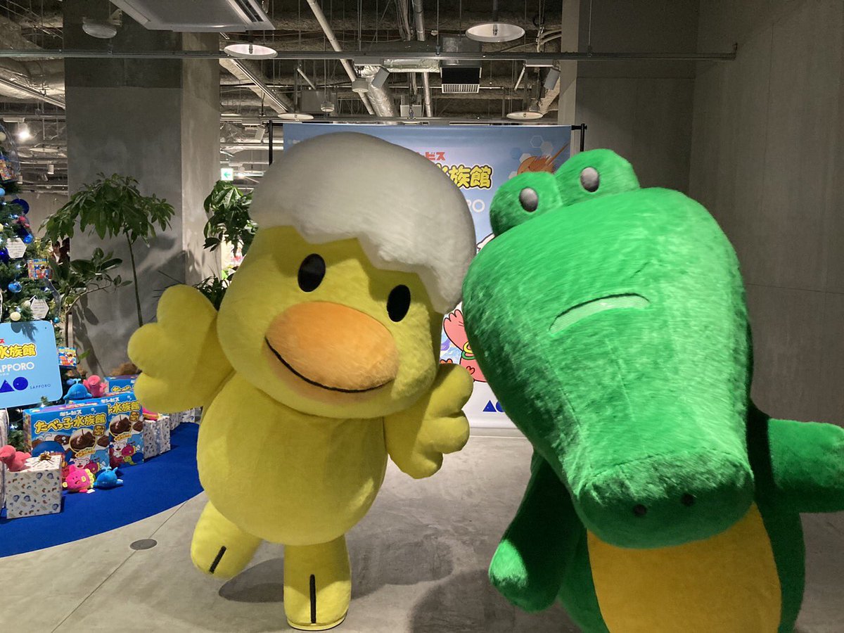 aoao_sapporo's tweet photo. 「たべっ子水族館 meets AOAO SAPPORO」スタート！ https://t.co/3LcsCD8YUW